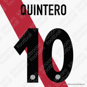 2025-26 River Plate Home Name Set #10 QUINTERO (Repro)