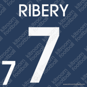 2014 France FIFA World Cup Home Name Set #7 RIBERY (Repro)