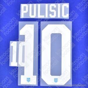 2022 USA FIFA World Cup Home Name Set #10 PULISIC (Repro)