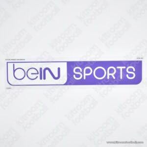 Original Player Issue 2017-18 Valencia CF Home Sponsor Patch BEIN SPORTS