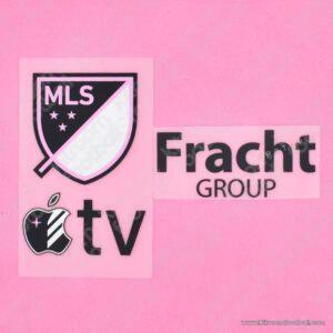 2025-26 Inter Miami MLS Major League Soccer Patch Set APPLE TV + FRACH GROUP (Repro)
