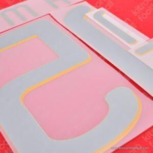 Official 2010 Spain FIFA World Cup Home & Away Name Set #6 Andrés INIESTA (DekoGraphics) - Image 2