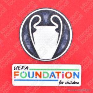 Original Player Issue 2025-26 PSG UEFA Champions League 2024-25 Winner Trophy + Foundation Patch (Sporting ID)