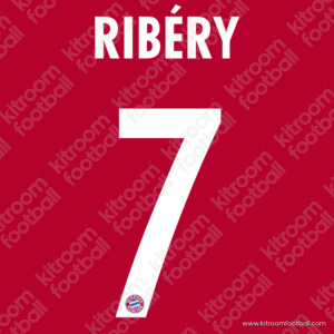 2016-18 Bayern Munich Home Name Set #7 RIBERY (Repro)