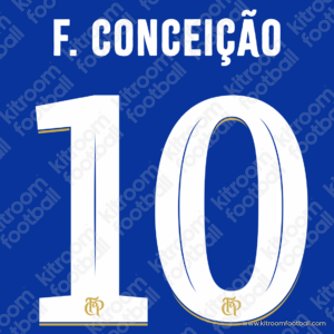 2023-24 Porto Cup Home Name Set #10 Francisco CONCEIÇAO (Repro)