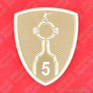 2023-26 Peñarol Conmebol Libertadores 5 Patch (Repro)