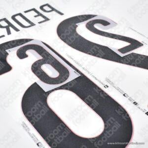 Original Player Issue 2019-22 Spain Away Name Set #26 PEDRI (DekoGraphics) - Image 2