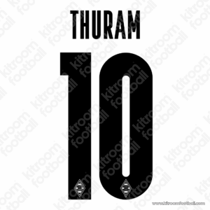 2020-22 Borussia Mönchengladbach Home Name Set #10 THURAM (Repro)