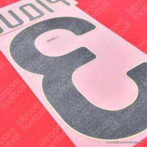 Original Player Issue 2011-12 Barcelona Home & Away Name Set #3 PIQUÉ (Sipesa) - Image 2