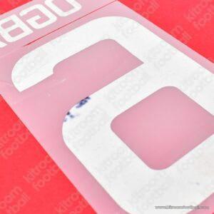 Original Player Issue 2016-17 Manchester United Cup Home Name Set #6 POGBA - Image 2