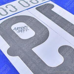 Original Player Issue 2015-16 Chelsea Premier League Home Name Set #19 DIEGO COSTA - Image 2