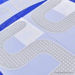 Original Player Issue 2008 France UEFA Euro Home Name Set #22 RIBERY - Image 2