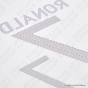 Official 2018 Portugal FIFA World Cup Away Name Set #7 RONALDO (Kids Size) - Image 2