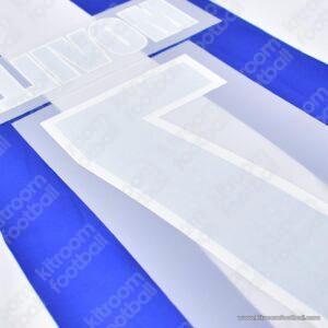 1999-01 Malaga CF Home Name Set #7 MOVILLA (Repro) - Image 2