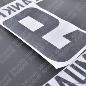 2021-23 Eintracht Frankfurt Cup Away Name Set #9 KOLO MUANI (Repro) - Image 2