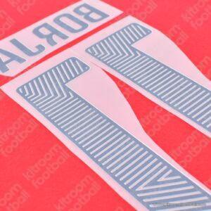 Official 2015-16 Eibar Copa del Rey (Spain),La Liga Home Name Set #11 BORJA (TPT) - Image 2