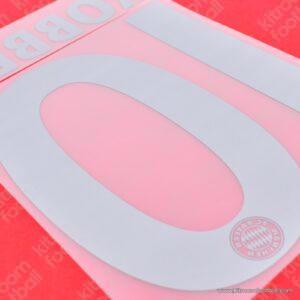 Original Player Issue 2012-13 Bayern Munich Home Name Set #10 ROBBEN (DekoGraphics) - Image 3