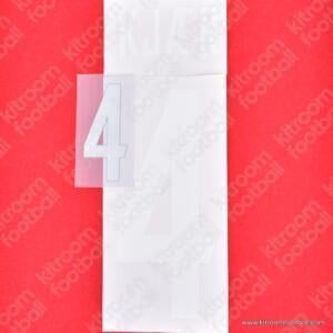 Original Player Issue 2020-24 Denmark FIFA World Cup,UEFA Euro Home Name Set #4 KJAER - Image 1