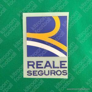 Real Betis Home Sponsor Patch REALE SEGUROS (Repro)