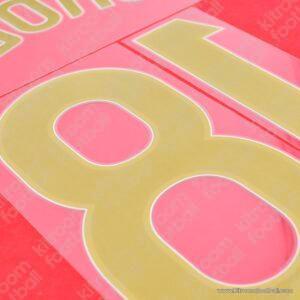 Official Reissue 2006-07 Manchester United Cup Home Name Set #18 SCHOLES (Sporting ID) - Image 2