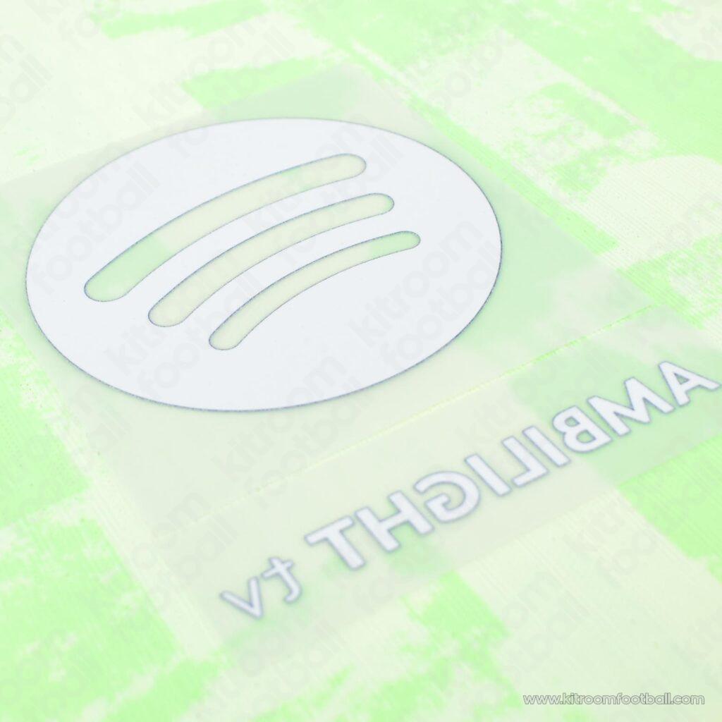 Original Player Issue 2024-25 Barcelona Third Sponsor Patch SPOTIFY ...