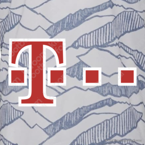 2021-22 Bayern Munich Third Sponsor Patch T MOBILE (Repro)