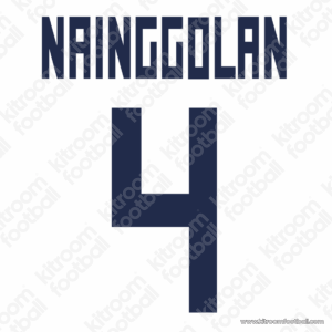 2013-14 Cagliari Away Name Set #4 NAINGGOLAN (Repro)