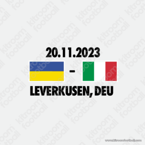 2023-24 Italy UEFA Euro Qualifiers Away Match Details MDT Patch vs Ukranie (Repro)