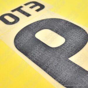 2008-10 Barcelona Away & Third Name Set #9 ETOO (HQ Repro) - Image 2