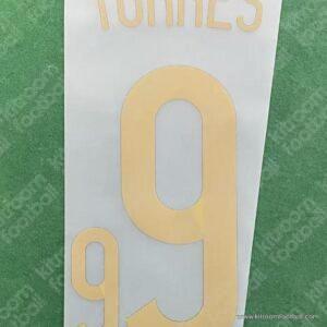 2014 Spain FIFA World Cup Home Name Set #9 Fernando TORRES