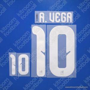 2026 México FIFA World Cup Home Name Set #10 Alexis VEGA (HQ Repro) - Image 1