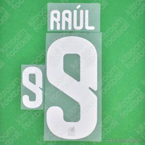 2026 México FIFA World Cup Home Name Set #9 RAUL (HQ Repro)