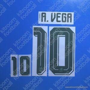 2026 México FIFA World Cup Away Name Set #10 Alexis VEGA (HQ Repro)