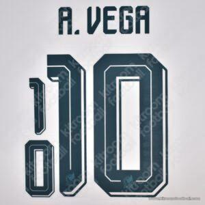 2026 México FIFA World Cup Away Name Set #10 Alexis VEGA (HQ  Repro)