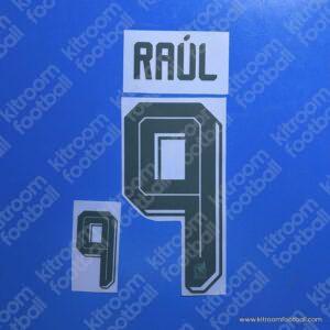 2026 México FIFA World Cup Away Name Set #9 RAUL (HQ Repro)