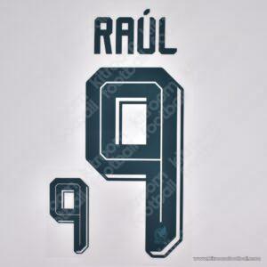 2026 México FIFA World Cup Away Name Set #9 RAUL (HQ  Repro)