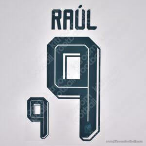 2026 México FIFA World Cup Away Name Set #9 RAUL (HQ Repro)