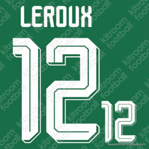 2026 South Africa FIFA World Cup Away Name Set #12 LEROUX (Repro) - Image 1