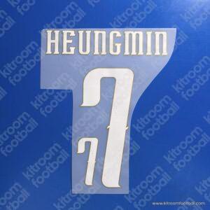 2026 South Korea FIFA World Cup Home Name Set #7 Son HEUNGMIN (Repro)