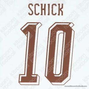 2026 Czech FIFA World Cup Away Name Set #10 SCHICK (Repro)