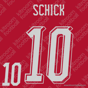 2026 Czech FIFA World Cup Home Name Set #10 SCHICK (Repro)