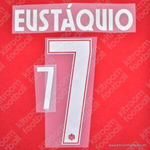 2026 Canada FIFA World Cup Home & Away Name Set #7 EUSTAQUIO (HQ  Repro)