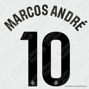2025-26 Real Valladolid La Liga Home Name Set #10 MARCOS ANDRÉ (Repro)