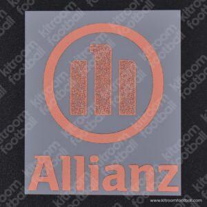 2024-25 Bayern Munich Away Sleeve Sponsor Patch ALLIANZ (HQ  Repro)