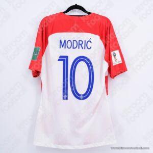 2018 Croatia FIFA Club World Cup Authentic Home Shirt #10 MODRIC (Nike) (Size L)