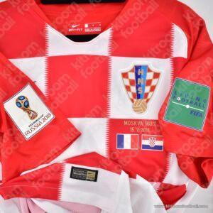 2018 Croatia FIFA Club World Cup Authentic Home Shirt #10 MODRIC (Nike) (Size L) - Image 3