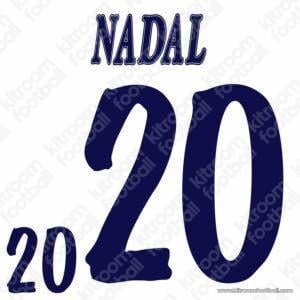 1998 Spain FIFA World Cup Away Name Set #20 NADAL
