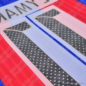 2015-17 Barcelona Home Name Set #11 NEYMAR JR (HQ  Repro) V2 - Image 3
