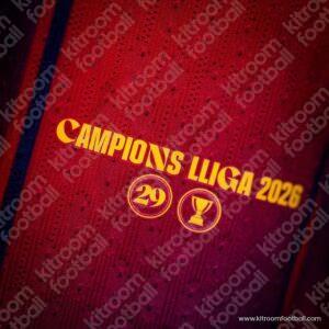 2025-26 Barcelona Home Match Details MDT Patch La Liga Winners (Repro) - Image 2