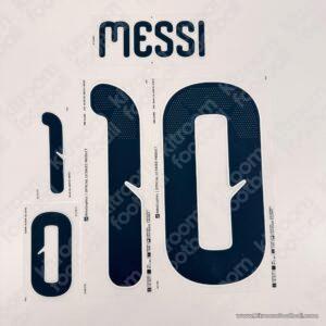 Official 2026 Argentina FIFA World Cup Home Name Set #10 MESSI (DekoGraphics)
